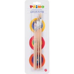 Set pensule Morocolor Primo, drepte, 5 bucati/set
