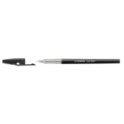 Pix Stabilo Excel 828, varf 0.38 mm, negru, 10 bucati/cutie