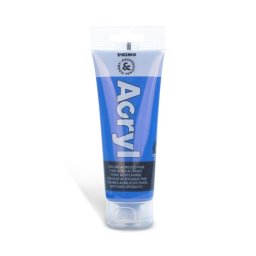 Tempera acrilica Primo 75 ml, albastru cobalt