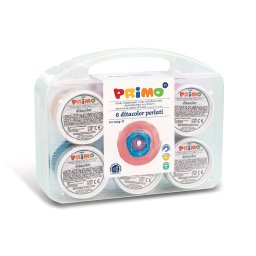 Tempera 6 culori perlate pentru pictat cu degetele