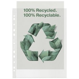 Folie de protectie Esselte Recycled, PP, A4 MAXI, 70 mic, 50 buc/cutie, standard