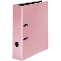 Biblioraft Falken Pastel, carton laminat, A4, 80 mm, roz flamingo