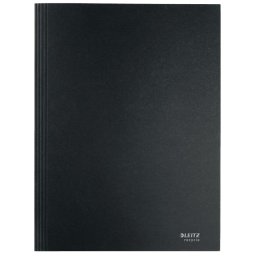 Mapa Leitz Recycle, carton reciclat, A4, 250 coli, negru