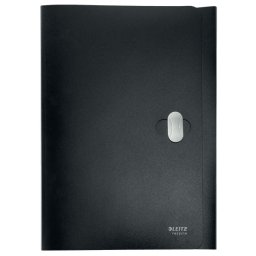 Mapa cu clip Leitz Recycle, PP reciclat, A4, 150 coli, negru