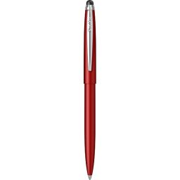 Pix cu mecanism Scrikss Stylus Matt Red, rosu, touch, vf M, scriere albastra