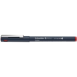 Liner pentru desen tehnic SCHNEIDER Pictus, varf fetru 0.1mm - rosu