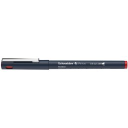 Liner pentru desen tehnic SCHNEIDER Pictus, varf fetru 0.9mm - rosu