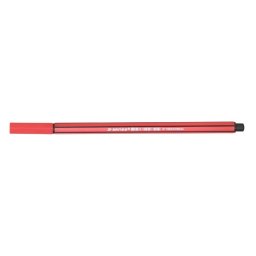 Fineliner A-series, corp hexagonal, 0.4 mm, rosu