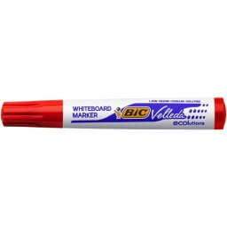 Marker pentru tabla BIC, ECO Velleda 1701, rotund 1.5 mm, rosu