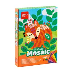 Joc Eva Mozaic, Foam, Apli, tema Animale, 6 coli