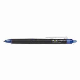 Roller cu gel Pilot Frixion Clicker, cu mecanism, 0.5 mm, albastru