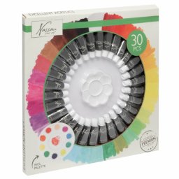 Set culori acrilice Creative Craft, 30 culori, 12 ml