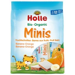 Batoane cu fructe banana si portocale, +12 luni bio 100g