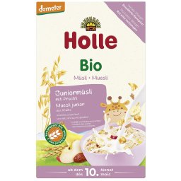 Musli junior cu cereale si fructe pentru copii, +10 luni bio 250g