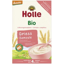 Terci cu cereale integrale pentru copii, +5 luni bio 250g