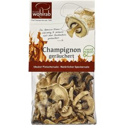 Ciuperci champignon deshidratate si afumate bio 20g