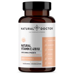 VITAMINA E naturala si mix de tocoferoli naturali cu biodisponibilitate ridicata Natural Doctor