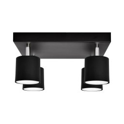 Spot PUNTA 4xGX53/10W/230V negru