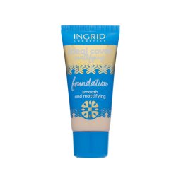 Fond de ten Ingrid Cosmetics Ideal Cover Mattifying, 400 - Ivory, 30ml