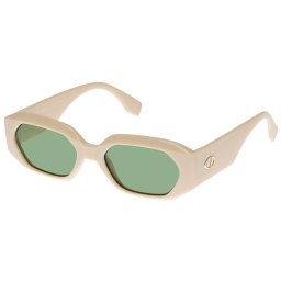 LE SPECS Ochelari de soare 'SLAPTRASH' fildeş / verde