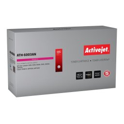 Activejet ATH-6003AN toner for HP printer; HP 124A Q6003A, Canon CRG-707M replacement; Premium; 2000 pages; magenta