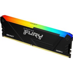 Memorie Memorie Fury Beast RGB Intel XMP 2.0, 16GB, DDR4-3600, CL18, Negru