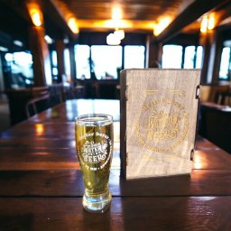 Set "Mester Berar", pahar personalizat 300ml