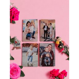 Set 4 fotografii magnetice 10x8 cm