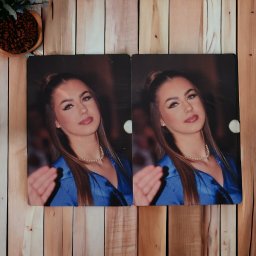 Set 2 fotografii magnetice 12x17 cm