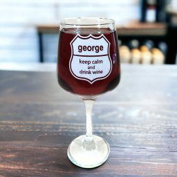 Pahar vin personalizat, 295 ml, George