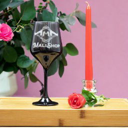 Pahar vin personalizat, 410 ml