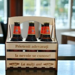Ladita bere personalizata, 6 sticle