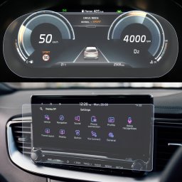 Kia XCeed 2023+ Set (2 buc.) Folii de Protectie Ceasuri Digitale si Navigatie - HD-Premium FoliaTa