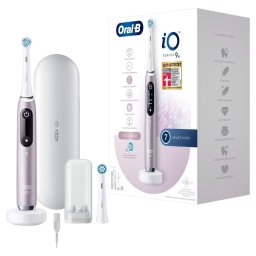 ORAL-B iO 9, Bluetooth, Curatare 3D, 7 programe, 1 Rose Quartz