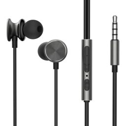 Casti Wired Earphones JR-EW03, Half in Ear (Dark Grey)