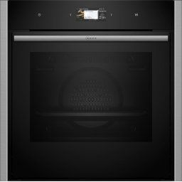 Cuptor incorporabil Neff B64CS31N0, 14 functii, Home Connect, sistem de autocuratare EcoClean Direct (perete posterior) si Easy Clean, display TFT touch control, usa cu sistem Slide&Hide, SoftClose si SotfOpen, iluminare LED, capacitate 71 l