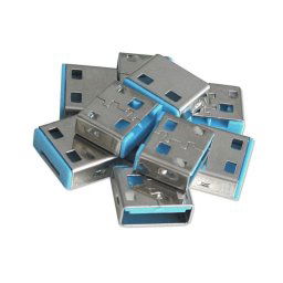 Lindy 10 USB Port Locks BLUE no Key