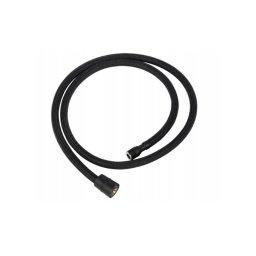 Furtun pentru baterie cu dus extractibil, negru, 120 cm