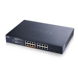 Switch ZyXEL XMG1915-18EP-EU0101F, Smart Managed, Layer 2, POE+, 16 porturi, 2.5 G