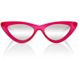 LE SPECS Ochelari de soare 'The Last Lolita' roz închis