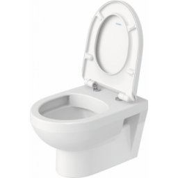 Set vas wc suspendat Duravit No.1 Rimless, cu capac soft close, alb