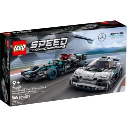 Lego Speed 76909 - Mercedes-AMG F1 W12 E Performance & Mercedes-AMG Project One