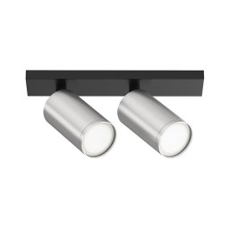 Spot Maytoni C051CL-U-02BS FOCUS 2xGU10/10W/230V crom/negru