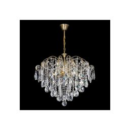 Lustră de cristal pe lanț 6xE27/60W/230V