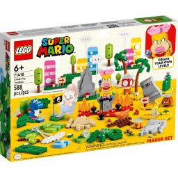 LEGO® Super Mario 71418 - Set de creator Cutia de unelte pentru creativitate