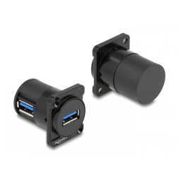 Modul D-type USB 3.1 Gen1-A unghi 90 grade M-M, Delock 88067