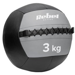 Accesorii bodybuilding si crosstraining MINGE MEDICINALA PENTRU EXERCITII 3 KG REBEL ACTIVE