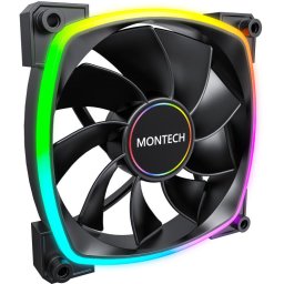 RX140B, 1 ventilator de 140 mm, 1600 rpm, Negru