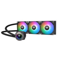 Ventilator lichid TH420 V2, ARGB, 3buc, 140mm, 34.7dB, Negru