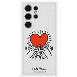 Husa Husa de protectie Samsung Suit Case pentru Galaxy S24 Ultra, White